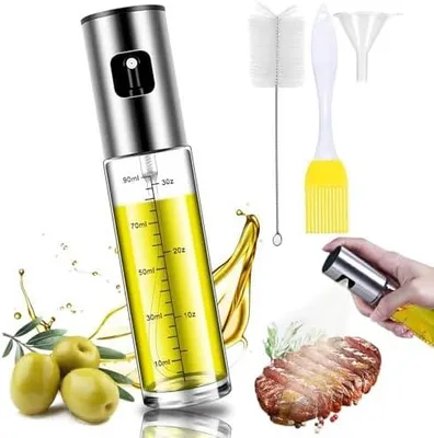 Produktbild von 〖Verstärkte〗Ölsprüher zum Kochen, Öl Sprühflasche, Ölspray zum Kochen, Olivenölsprüher für Salat, Grillen, Backen in der Küche