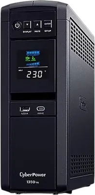 Image de Cyberpower CyberPower CP1350EPFCLCD uninterruptible power supply (UPS) Line-Interactive 1.35 kVA 780 W 6 AC outlet(s)