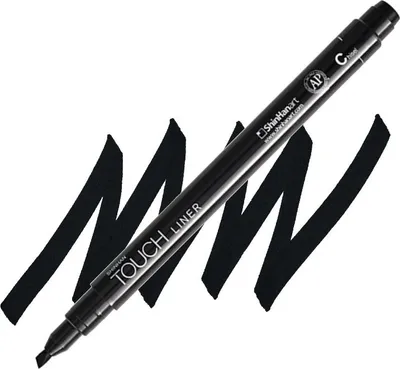 Zdjęcie produktu dla Liner techniczny TOUCH czarny kaligraficzny