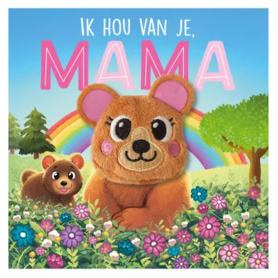 Produktbild von Rebo-Verlag „Ich liebe dich, Mama – Fingerpuppenbuch“.