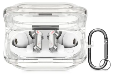 Produktbild von kwmobile Hülle für CMF by Nothing Nothing Ear (a) Case - TPU Silikon Schutzhülle - Kopfhörer Cover - Transparent