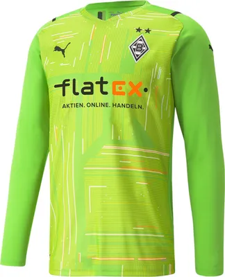 Produktbild von PUMA Borussia Mönchengladbach Torwarttrikot Langarm Replica 2021/22 jasmine green XL