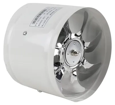 Obrázok produktu pre Prírubový ventilátor 200 mm - 8 palcov - Priemyselné odsávacie zariadenie - 1250 m³/h - 80 W