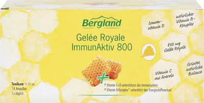 Produktbild von Gelée Royale ImmunAktiv 800 (Trinkampullen) - 14x15ml
