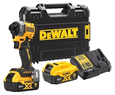 Image de Visseuse à choc compact 205Nm 18V DEWALT DCF850P2T-QW Brushless avec coffret et 2 batteries 5,0 Ah
