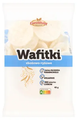 Produktbild von Eurowafel Wafitki Getreide-Reiswaffeln 45 g