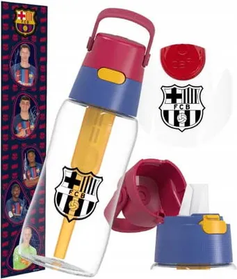 Zdjęcie produktu dla Butelka filtrująca FC Barcelona do wody Dafi Solid 0,7l z Tritanu