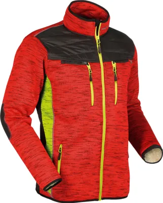 Produktbild von PROTOS® Teddyjacke Inuit Rot/Gelb 62/64