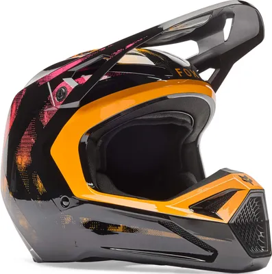 Produktbild von FOX V1 Kairos Jugend Motocross Helm, schwarz/orange, Y/S (49/51)