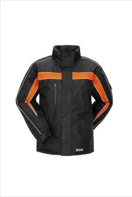 Produktbild von Planam Regenjacke Cosmic Gr. S schwarz/orange