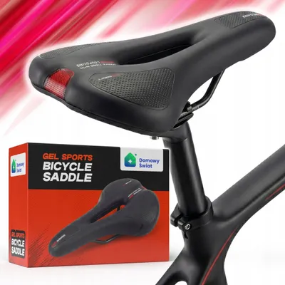 Obrázok produktu pre Športové Gelové Odpružené Sedlo Na Bicykel – Univerzálne