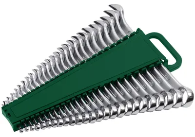 Produktbild von Parkside Gabel-Ringschlüsselsatz 25-tlg. Maul-Ringschlüssel Set 6-32 mm