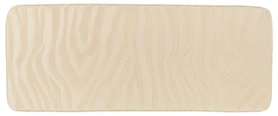 Produktbild von TENDANCE Badeteppich Badematte 45 x 120 cm Duschvorleger beige Badezimmerteppich Zebramuster