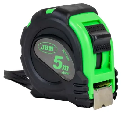 Image de Ruban à mesurer JBM, 25 mm, 5 mètres, couleur verte. Vert, taille unique