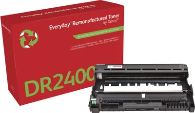 Produktbild von Everyday - Schwarz - kompatibel - Tonerpatrone (Alternative zu: Brother DR2400) - für Brother DCP-L2530, DCP-L2550, HL-L2310, HL-L2350, HL-L2375, MFC-L2730, MFC-L2750