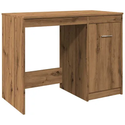 Immagine prodotto di Scrivania Rovere Artigianale 100x50x76 cm in Legno Multistrato