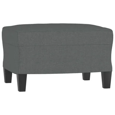 Produktbild von Fußhocker Dunkelgrau 60x50x41 cm Stoff
