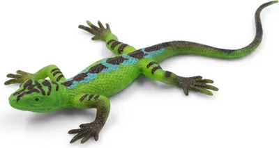 Produktbild von Gummiechse grün 17 cm