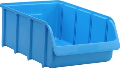 Produktbild von hünersdorff 675300 Sichtlagerkasten Größe 5 19,27 l blau