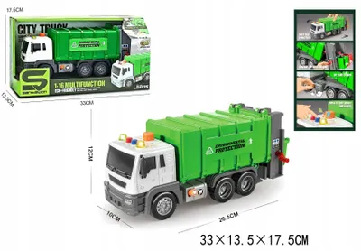 Produktbild von Gazelo Müllwagen Kinderfahrzeug mit Licht und Ton