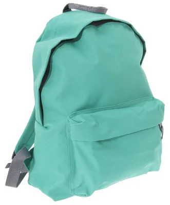 Imagen del producto de Mochila de moda Bagbase, 18 litros, modelo FK176 (talla única), color verde menta/gris claro