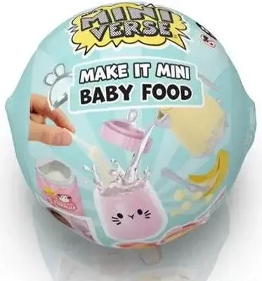 Imagen del producto de MGA's Miniverse: Miniaturas de alimentos para bebés (artículos surtidos)