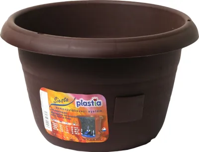 Zdjęcie produktu dla Plastia Zardin samopodlewająca Siesta bez zawiasu - czekolada 25 cm