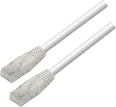 Image de Aisens - rj45 cat.5e utp awg24 patch cable, blanc, 0.5m