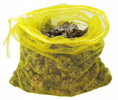 Obrázek produktu pro Jiná akvarijní příslušenství, síťka na filtrační média, 32 x 50 cm, uzavíratelná na zip, pro akvárium a jezírko