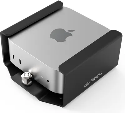 Obrázok produktu pre Compulocks MMEN24, Apple, Mac mini | A3238 M4 | A3239 M4 Pro | 2024, Čierna, Hliník, Stôl / stena, Kľúč