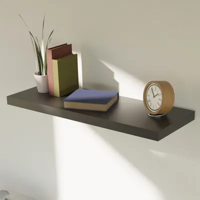 Hochwertiges Wandboard Wandregal Bücherregal Regal freischwebend MDF PVC B60cm