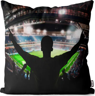 Produktbild von VOID Fussball-Fan Stadion EM 2024 Europameisterschaft Deutschland Kissenbezug Kissenhülle Kissen Deko Outdoor