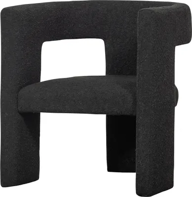 Produktbild von tiwa sessel bouclé dunkelgrau
