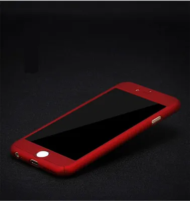 Image de Coque de protection pour Samsung Galaxy J5 (2016), couverture intégrale, protection d'écran 360°, couleur rouge