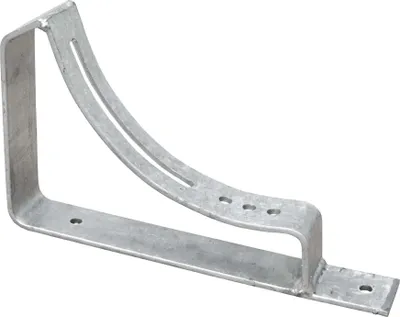 Produktbild von DAPRONA Laufroststütze universal für Dachtritt und Laufrost Silber 28cm, für Blechdach geeignet, Dachtritte für Schornsteinfeger