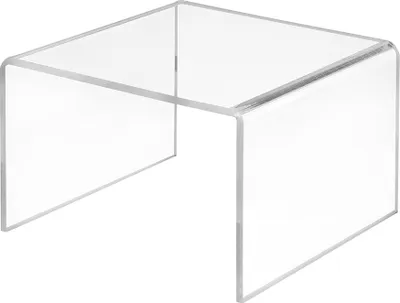 Produktbild von Dekobrücke aus Acrylglas in 150x100x150mm - Zeigis® / Warenträger / U-Ständer / Acrylständer / Warenpräsentation / Dekoständer / Dekoaufsteller / Acryl / transparent / klar / farblos