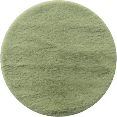 Produktbild von Hochflor Teppich Romance salbei Ø 80 cm