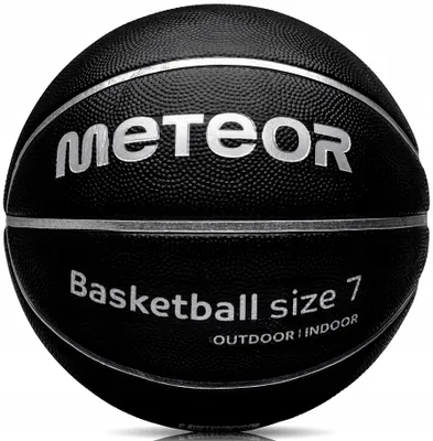 Produktbild von Meteor Cellular 7 Basketball Trainingsball Wettkampfball Schwarz Größe 7