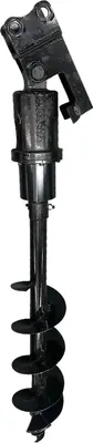 Produktbild von Schwermaschinen-Erdbohrer aus Manganstahl, 200 mm, Bagger-Erdbohrer zum Ausheben von Löchern und Bohren von Pfählen