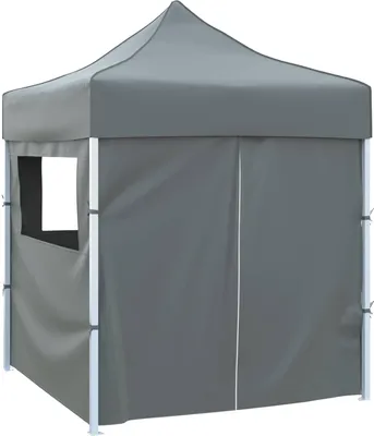 Produktbild von vidaXL Party-Zelt Anthrazit 200 x 200 x 315 cm Oxford-Stoff
