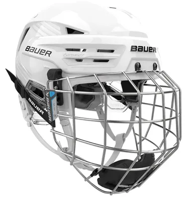 Image de Casque Bauer Combo (avec grille) RE-AKT 90 blanc S