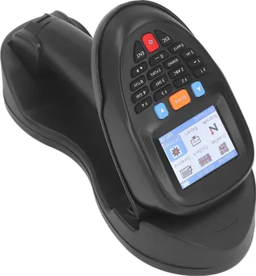 Zdjęcie produktu dla Bezprzewodowy skaner kodów kreskowych CCD z czerwonym światłem 2,4 GHz, inteligentne działanie, szeroki zakres zastosowań, 32-bitowy procesor, CCD o dużym zasięgu, obudowa ABS