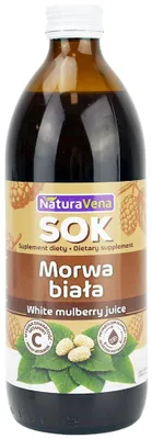 SOK MORWA BIAŁA 500 ml - NATURAVENA