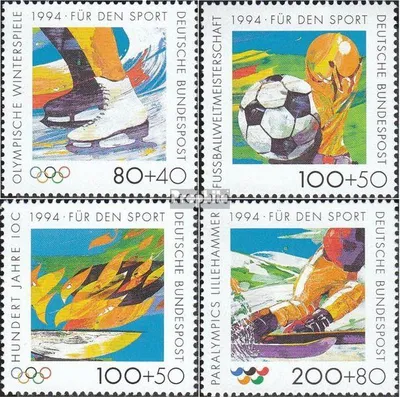 Produktbild von Briefmarken BRD 1994 Mi 1717-1720 (kompl.Ausg.) Ersttagsblatt Sporthilfe