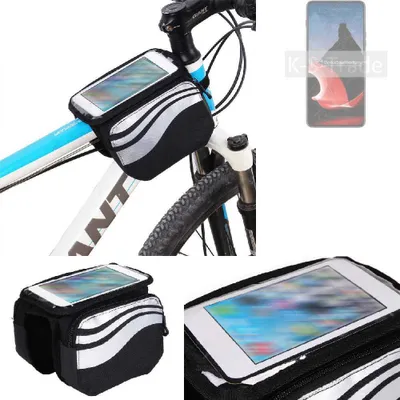 Produktbild von K-S-Trade Rahmentasche Fahrrad-Halterung kompatibel mit Motorola ThinkPhone Rahmenhalterung Fahrrad Handyhalterung Fahrradtasche Handy Smartphone