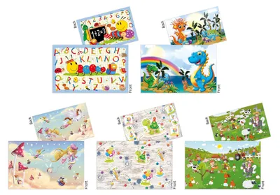 Produktbild von Herma Schreibunterlage Karton 55 x 35 cm Freunde 10er-Sortierung