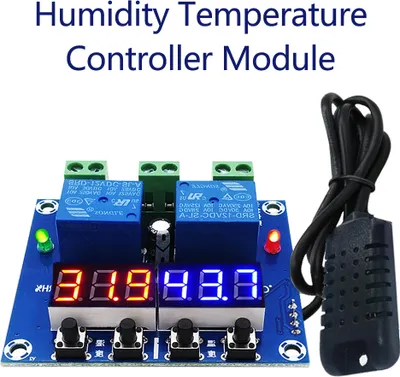Image de ZFX-M452 Humidity Temperature Controller Module Digital Thermostat Humidistat Controller Automatic Constant Temperature and Humidity Controller