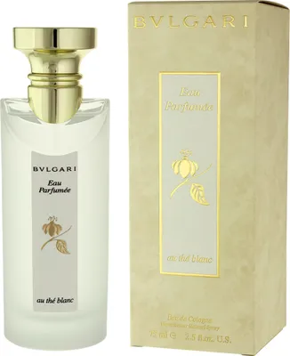 Produktbild von BVLGARI Eau Parfumée Au Thé Blanc, Unisex, 75 ml, Alcohol Denat. (Sd Alcohol 39-C); Aqua (Water); Parfum (Fragrance); Linalool; Geraniol; Coumarin;..., 1 Stück(e)