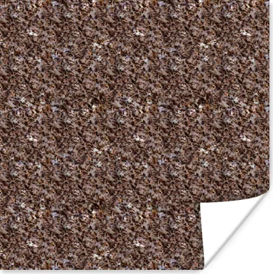 Produktbild von MuchoWow® Poster Muster - Granit - Stein 50x50 cm - Wohnzimmerdekoration