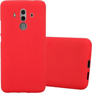 Obrázek produktu pro Cadorabo Protective Case for Huawei MATE 10 PRO Case in Red Pouzdro na mobilní telefon TPU Case Cover Case